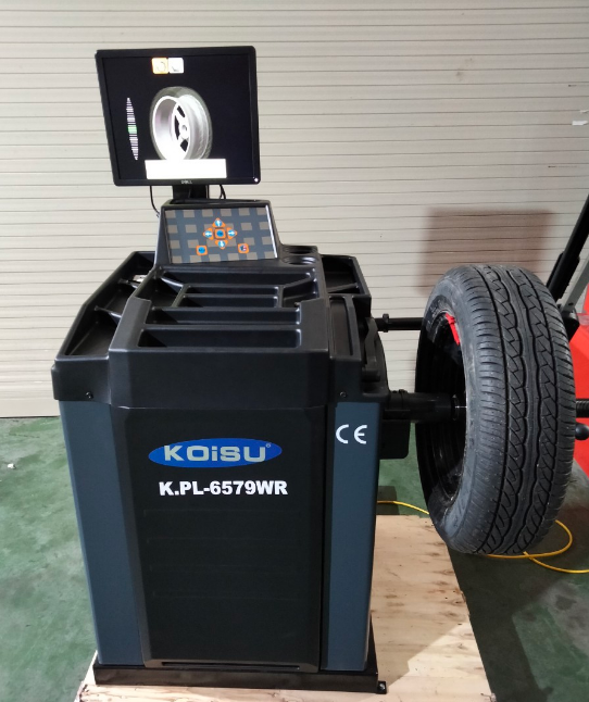 Thiết bị cân bằng lốp ô tô , Model: K.PL-6579WR, 220V/50Hz/1PH/0.2KW, màu xám