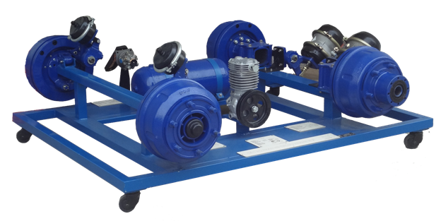 CÁC CỤM THÁO RỜI CỦA HỆ THỐNG PHANH KHÍ NÉN